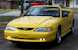 Canary Yellow 94 Mustang GT Convertible