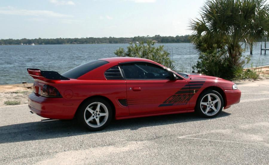 Rio Red 1994 Mustang Cobra 429 Boss Shinoda Coupe