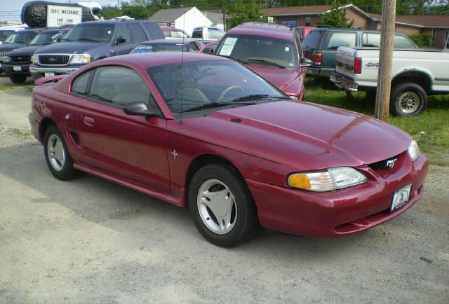 Laser Red 96 Mustang V6 Coupe