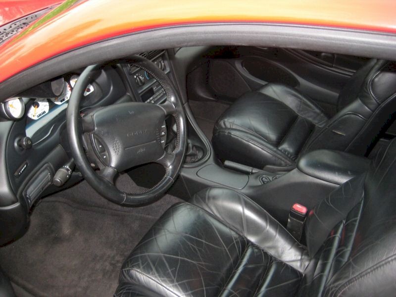 Interior 1997 Mustang Cobra coupe