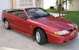 Laser Red 1998 Mustang Convertible