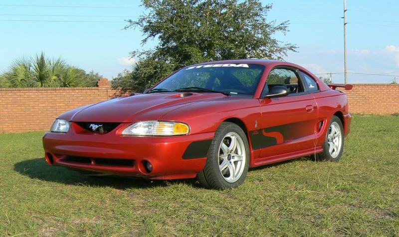 Laser Red 1998 Mustang Cobra Steeda Coupe