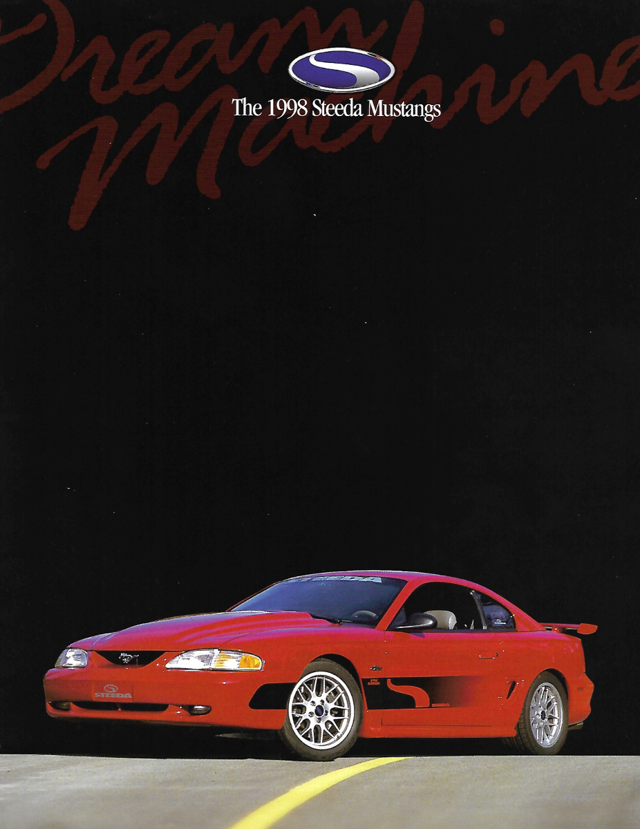 1998 Steeda Mustang sales card