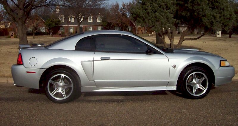 Silver 1999 Mustang GT