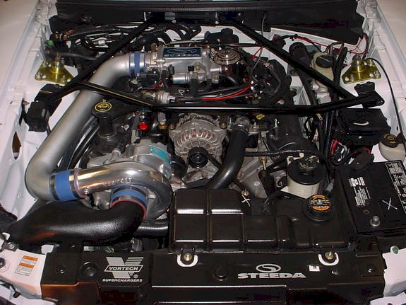 2000 Mustang GT Steeda Engine