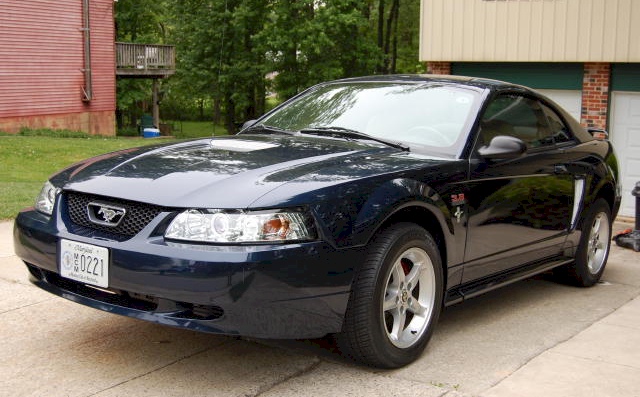 True Blue 2002 Mustang