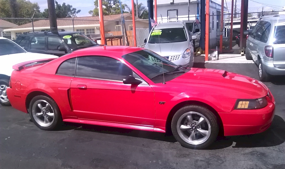 Torch Red 2003 Mustang GT