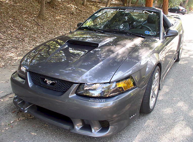 Dark Shadow Gray 2003 Mustang Saleen S-281 Speedster