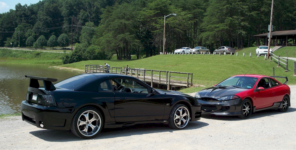 Black 2003 Mustang GT