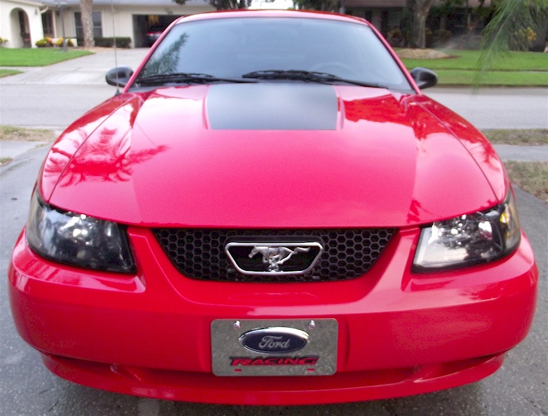 Torch Red 2004 V6 Mustang