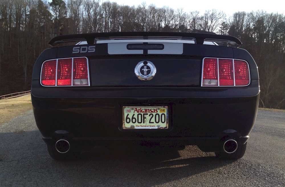 Black 2005 Mustang SDS