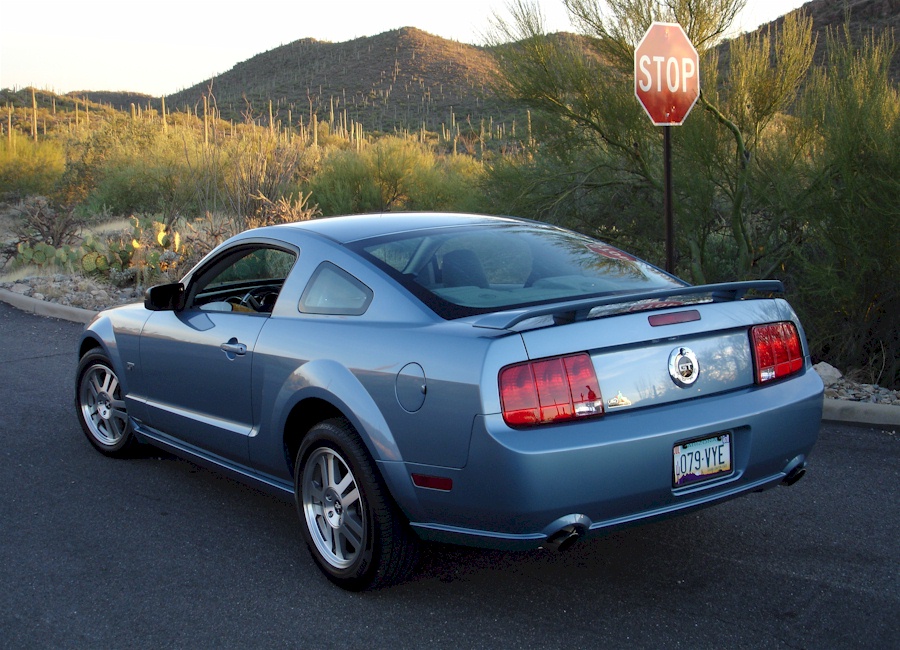 Windveil Blue 2006 Mustang GT