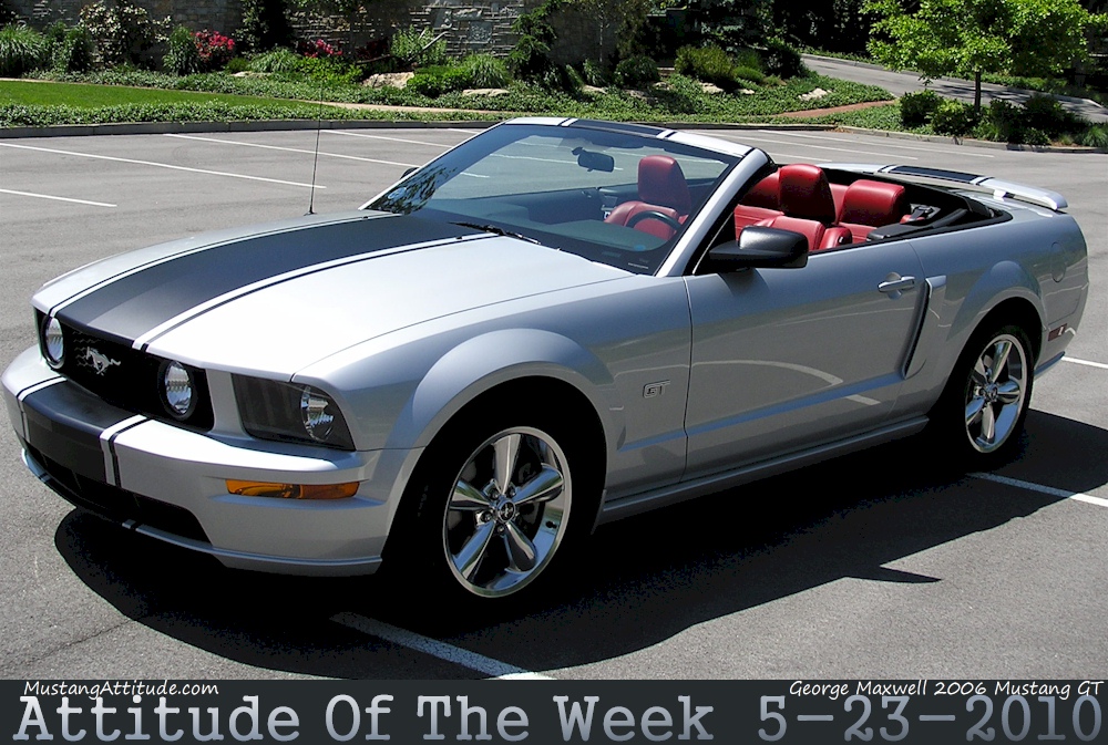 Satin Silver 2006 Ford Mustang Gt Convertible