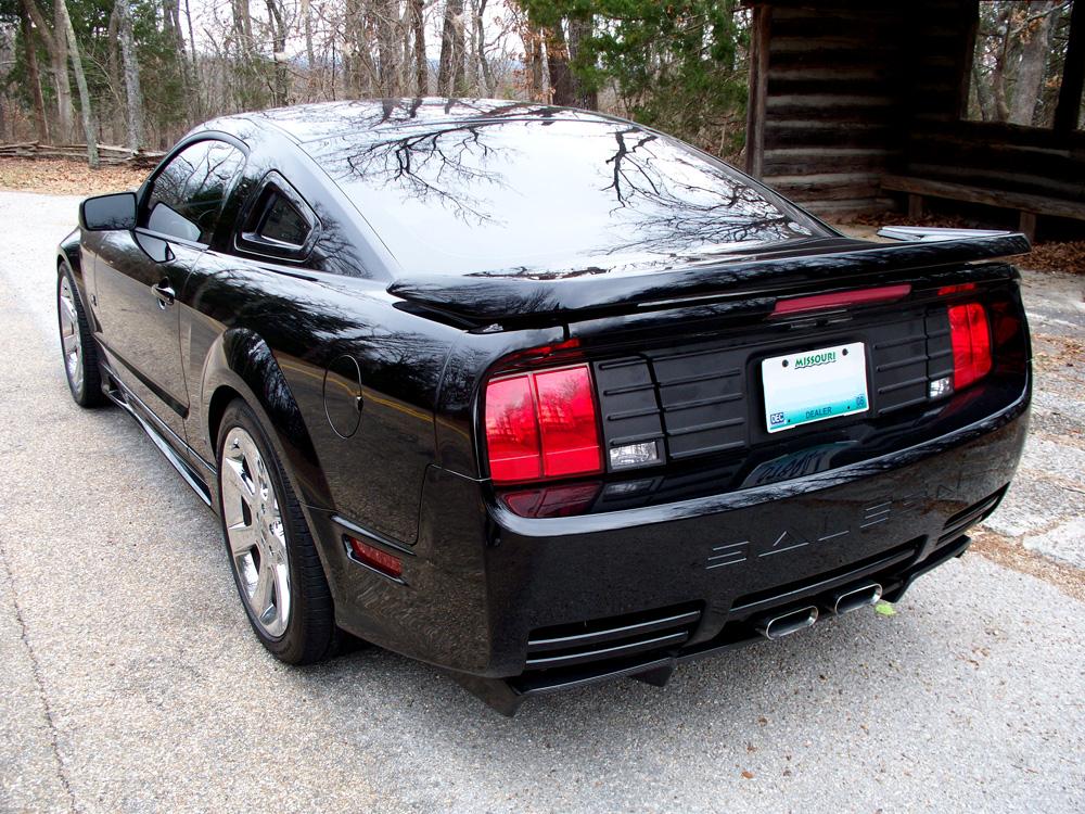 Black 06 Saleen S218 Extreme Mustang Coupe
