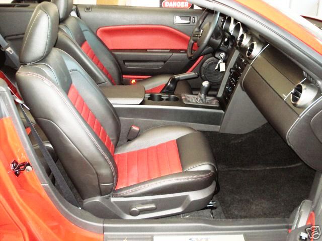 2007 GT-500 sport interior