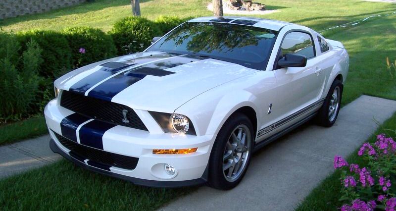 Performance White 2007 Shelby GT500