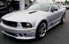 2007 Satin Silver Mustang Saleen left front view
