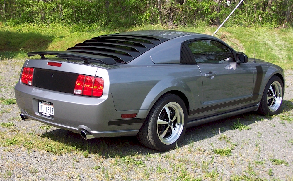 Tungsten Gray 2007 Mustang GT