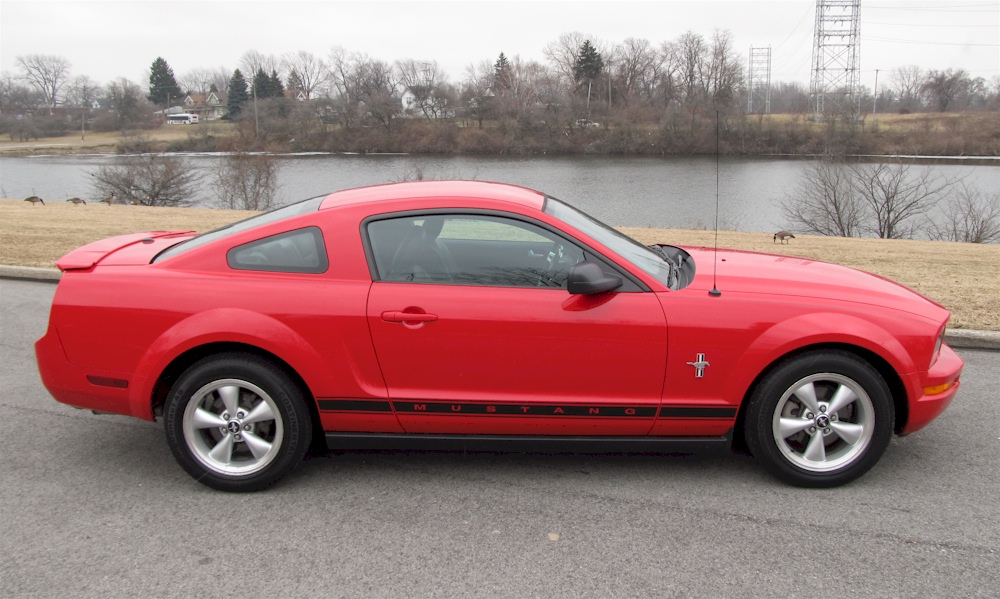 Torch Red 2007 Mustang