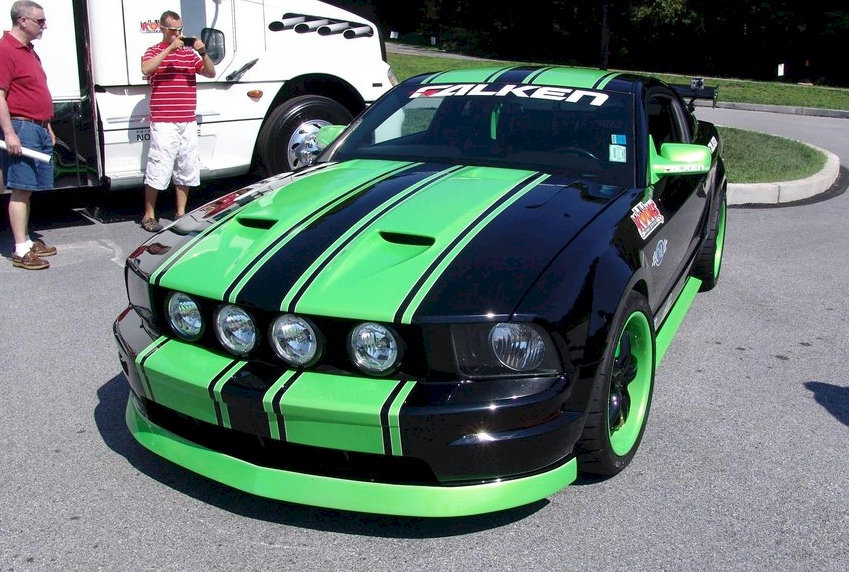 Black 2007 Mustang GT