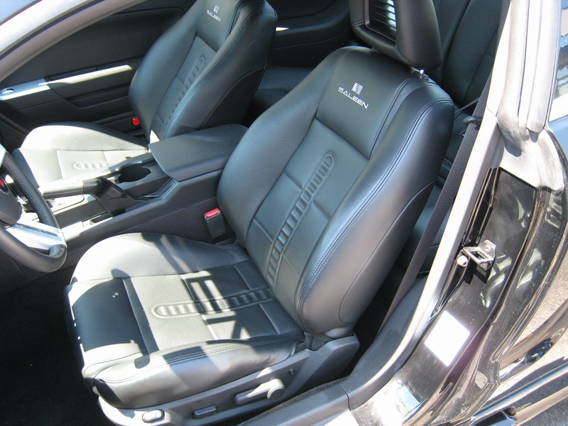 Front seats 2007 Mustang Saleen S281 Extreme Coupe