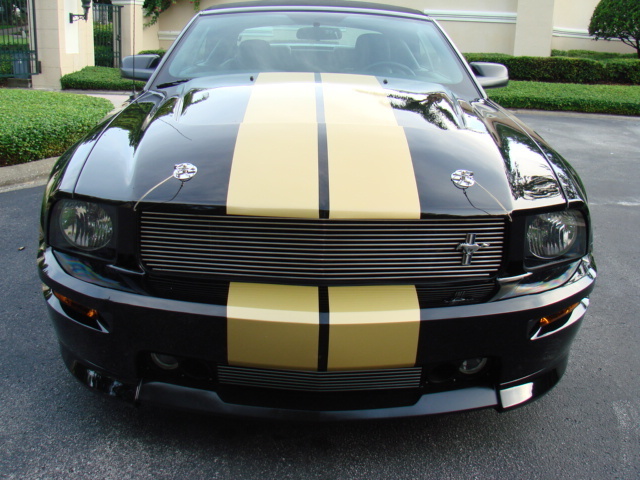 Black 07 Mustang Shelby GT-H Convertible