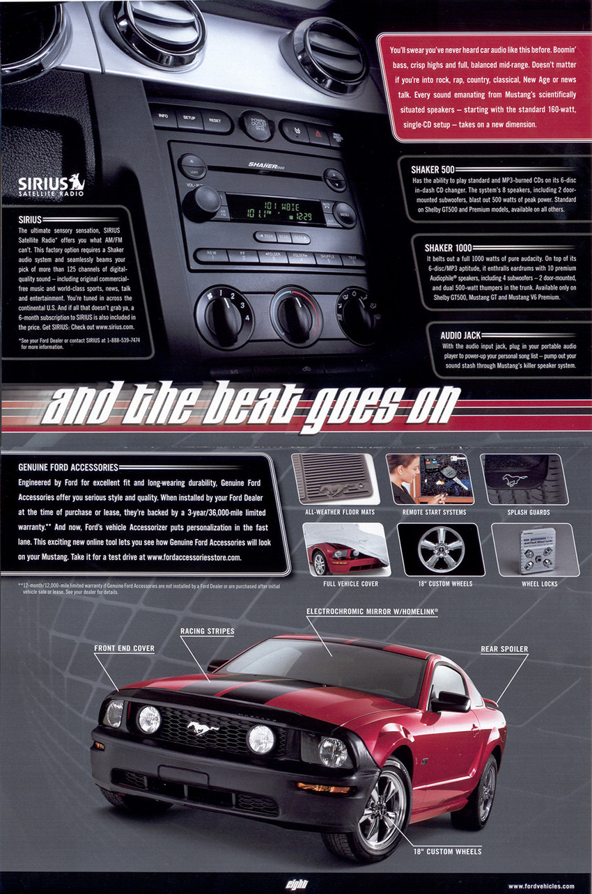 Page 16 and 17 : accessories