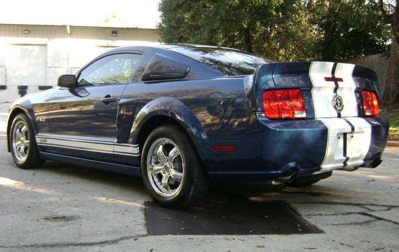 Vista Blue 2008 Mustang Eleanor Coupe