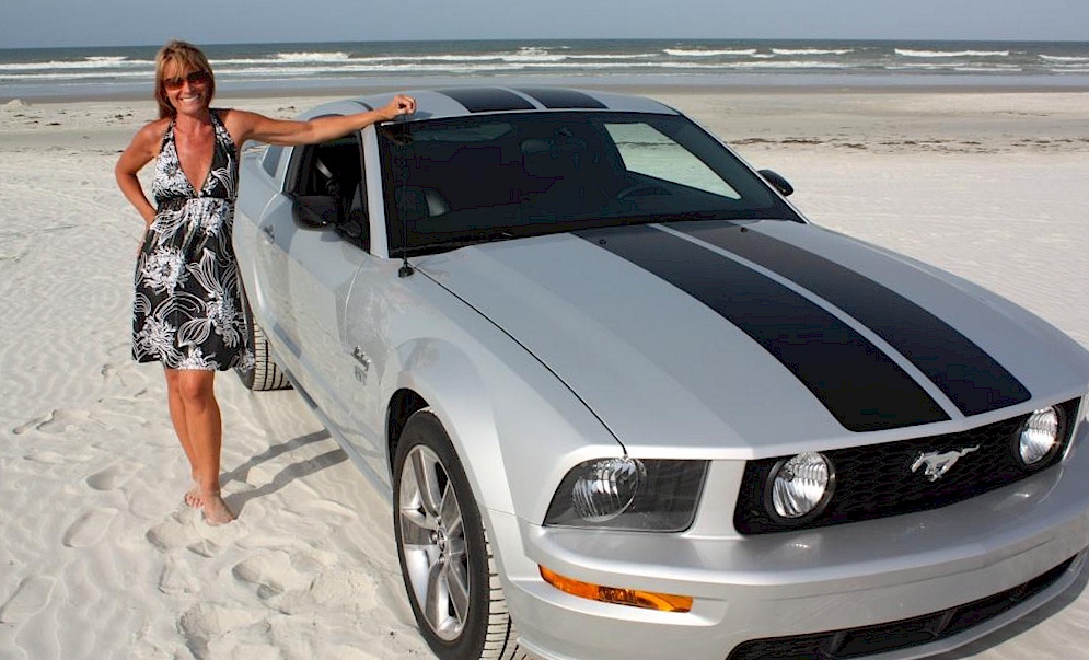 Silver 2008 Mustang GT