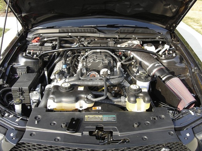 Modified 2008 Mustang Shelby Engine