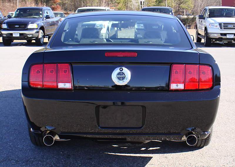 Black 2008 Mustang Bullitt Coupe