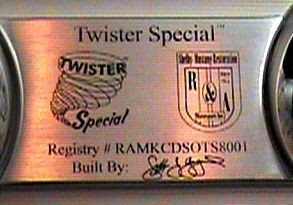 Twister Dash Badge