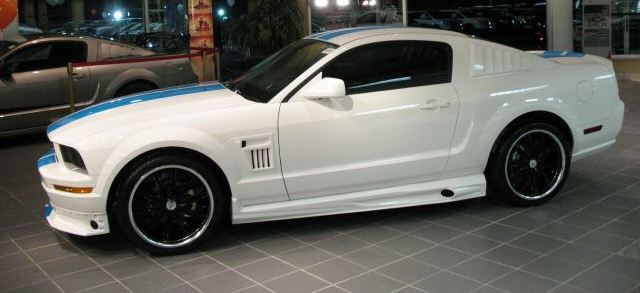 Performance White 2008 Sherrod V6 300S Mustang Coupe