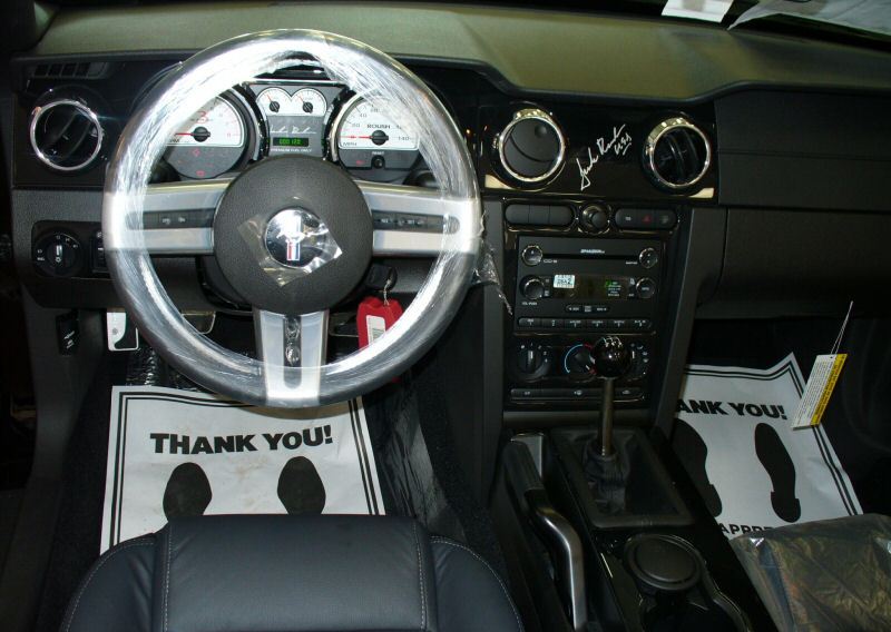 Dash 2008 Roush Black Jack Mustang Convertible