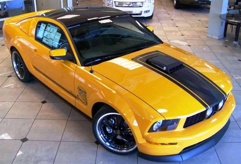 Grabber Orange 2008 Mustang GT Twister Coupe