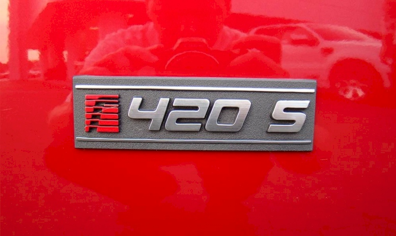 420S Fender Emblem