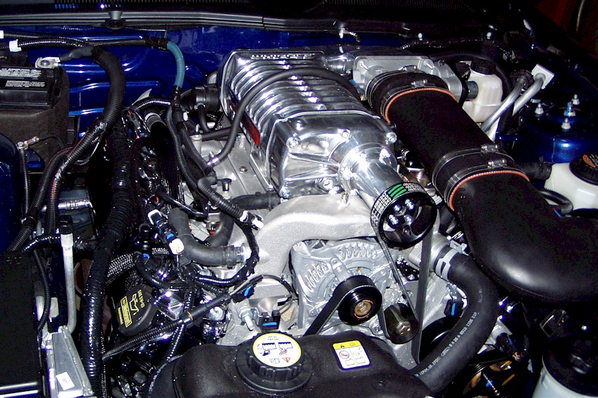 2009 Mustang GT Engine After