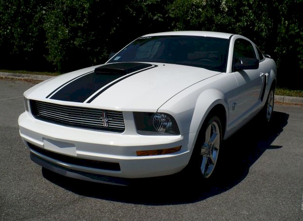 Performance White 2009 Mustang Coupe
