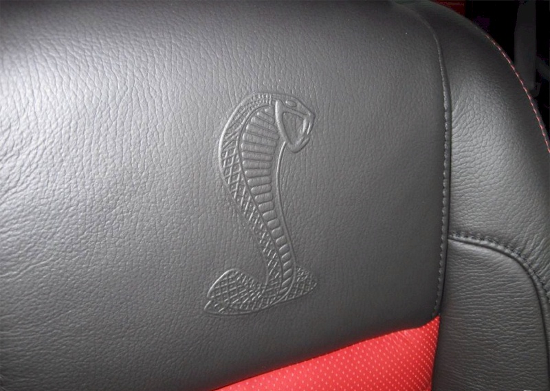 2009 Shelby GT-500 Seat Cobra