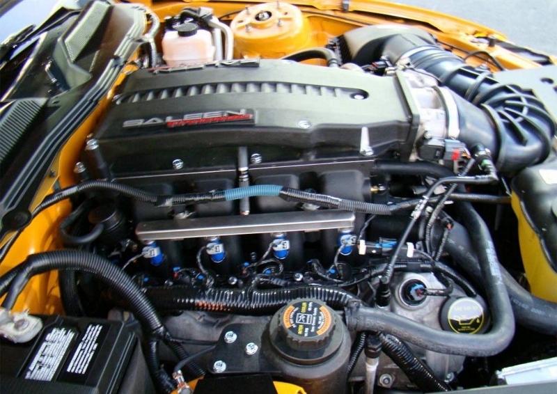 Saleen Supercharged 09 Racecraft 420S 4.6L V8 Engine