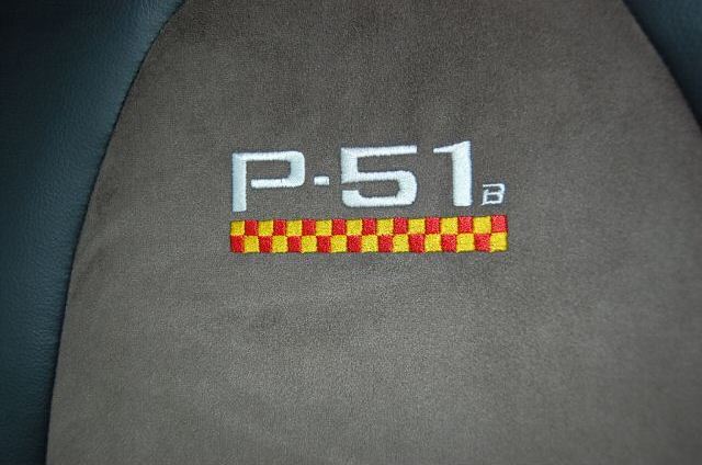 P-51B Embroidered Seats