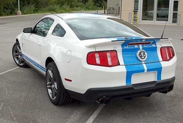 Performance White 2010 Shelby GT-500
