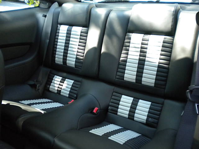 Rear Seat 2010 Mustang Shelby GT500 Coupe