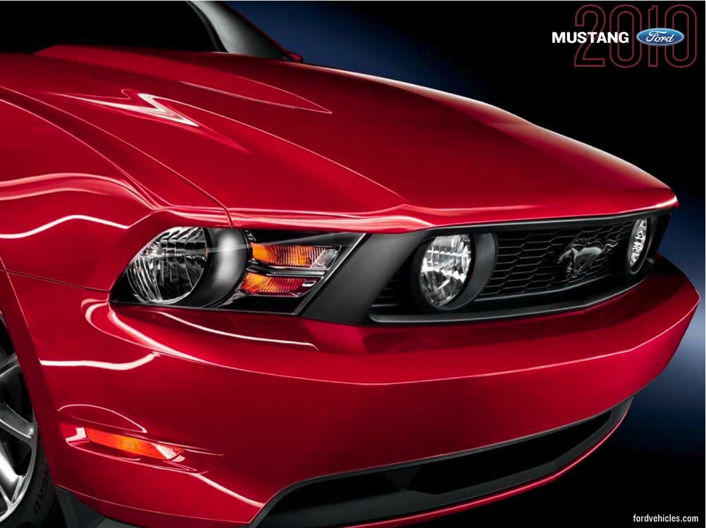 Ford 2010 Mustang Promotional Brochure