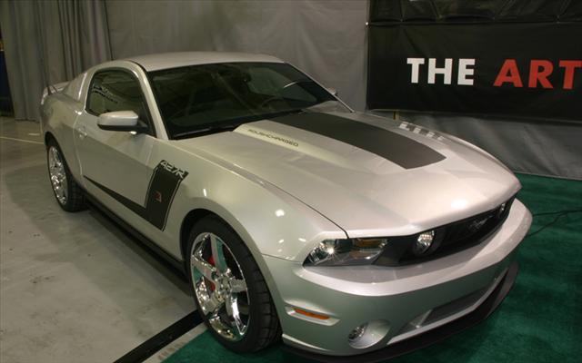 Brilliant Silver 2010 Roush 427R Mustang Coupe