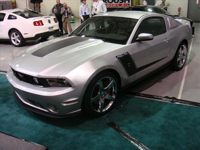 Brilliant Silver 10 Roush 427R Mustang Coupe