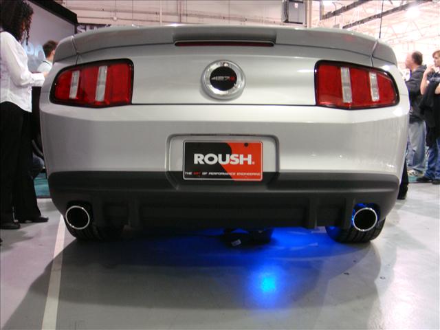 Brilliant Silver 2010 Roush 427R Mustang Coupe