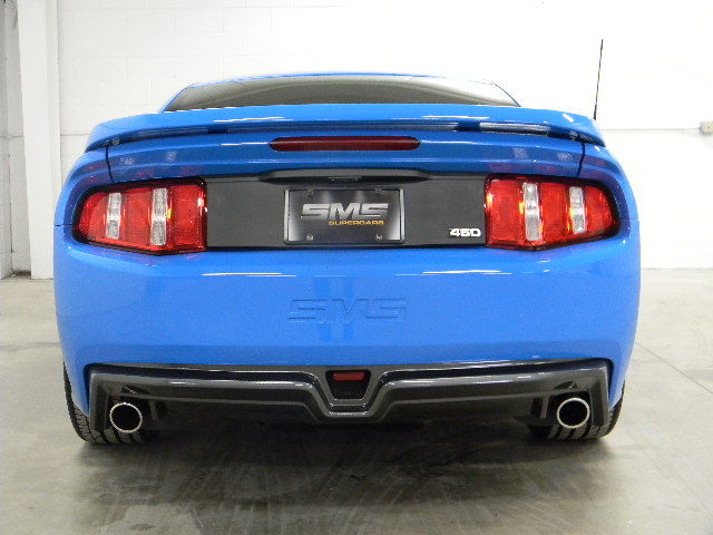 Grabber Blue 2010 Mustang SMS 460 Coupe