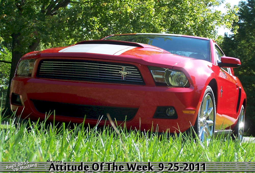 Race Red 2011 Mustang
