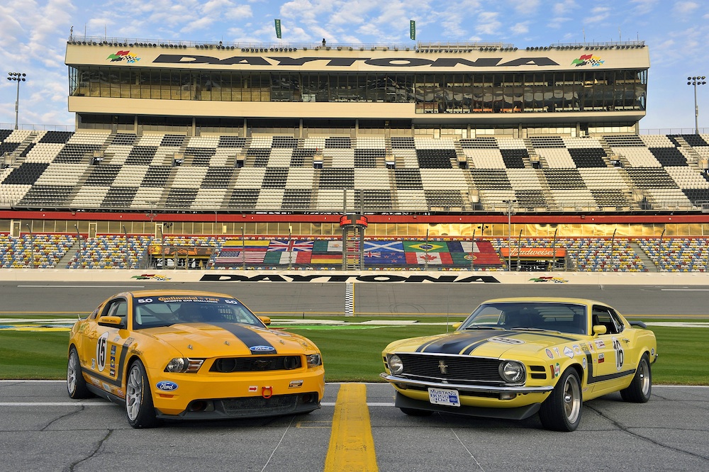 2011 and 1970 Mustang Boss 302R